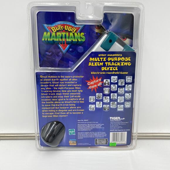 Butt Ugly Martians Handheld Electronic Game 2002 By Hasbro Tiger Electronics - Picture 2 of 2
